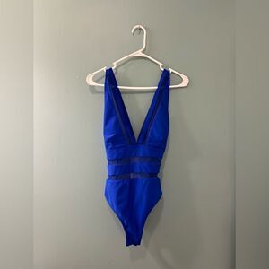 Preowned … SHEIN “Size: L” Royal Blue Swimsuit